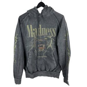 Mens Y2K Pacsun X Madness Streetwear Tiger Pullover Hoodie Size M